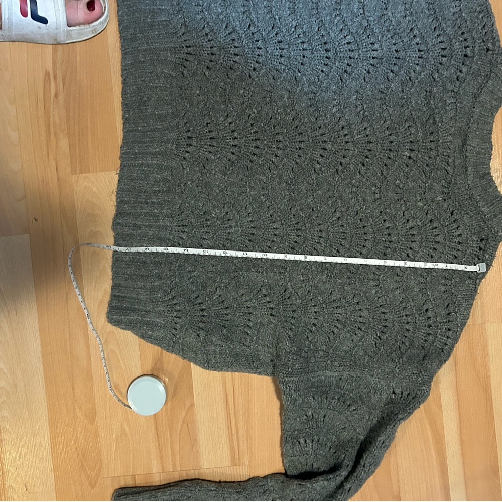American Eagle Outfitters Gray Knit Sweater - Picture 7 of 8